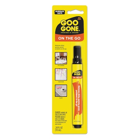 Goo Gone Mess-Free Pen Cleaner, Citrus Scent, 0.34 Pen Applicator 2100EA